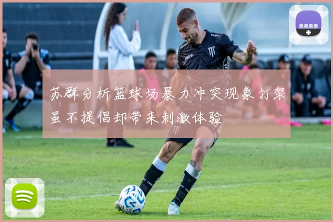 苏群分析篮球场暴力冲突现象打架虽不提倡却带来刺激体验